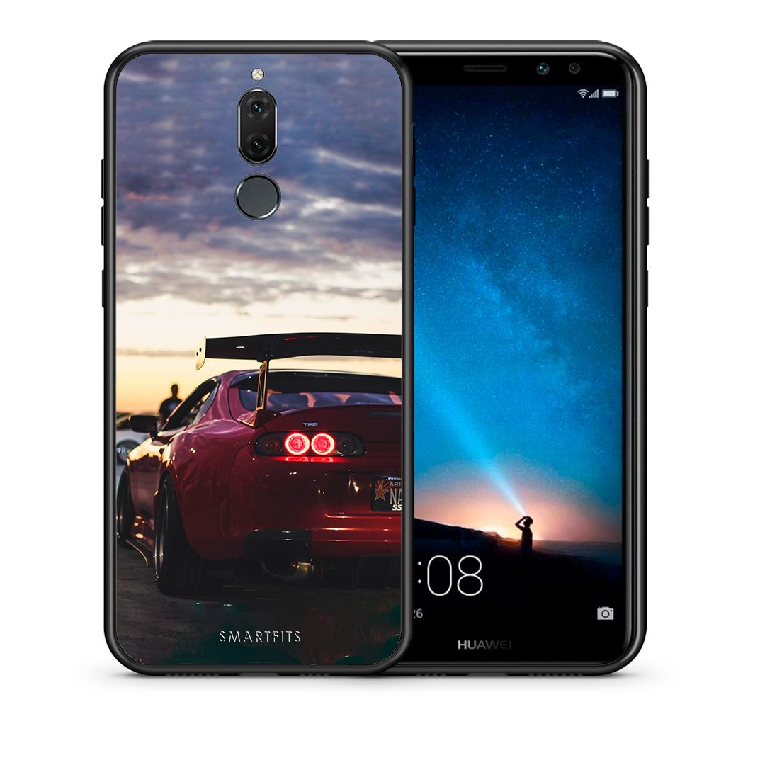 Θήκη Huawei Mate 10 Lite Racing Supra από τη Smartfits με σχέδιο στο πίσω μέρος και μαύρο περίβλημα | Huawei Mate 10 Lite Racing Supra case with colorful back and black bezels