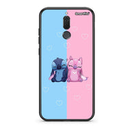 Thumbnail for huawei mate 10 lite Stitch And Angel θήκη από τη Smartfits με σχέδιο στο πίσω μέρος και μαύρο περίβλημα | Smartphone case with colorful back and black bezels by Smartfits