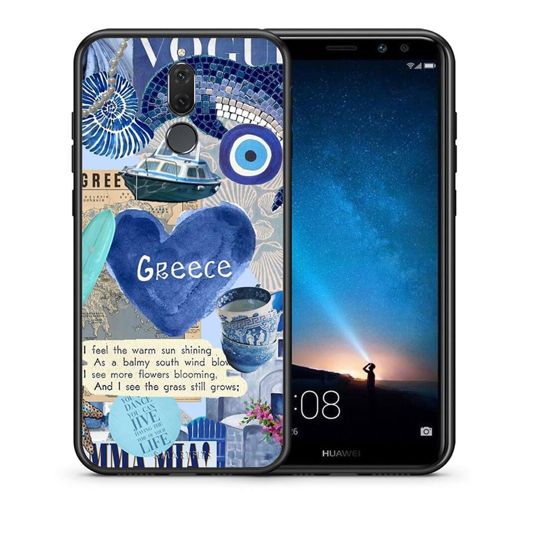 Θήκη Huawei Mate 10 Lite Summer In Greece από τη Smartfits με σχέδιο στο πίσω μέρος και μαύρο περίβλημα | Huawei Mate 10 Lite Summer In Greece case with colorful back and black bezels