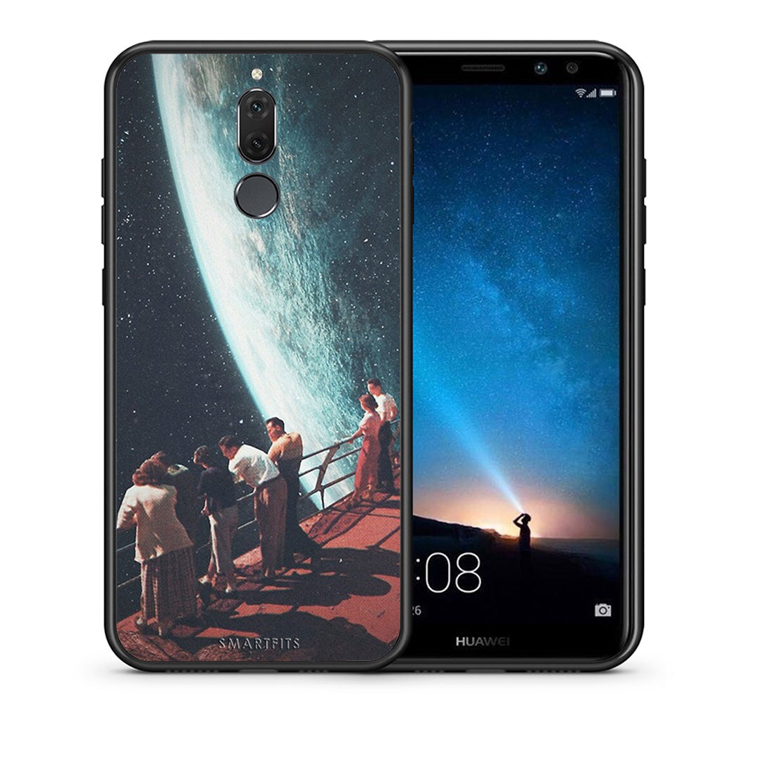 Θήκη Huawei Mate 10 Lite Surreal View από τη Smartfits με σχέδιο στο πίσω μέρος και μαύρο περίβλημα | Huawei Mate 10 Lite Surreal View case with colorful back and black bezels