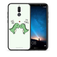 Thumbnail for Θήκη Huawei Mate 10 Lite Rex Valentine από τη Smartfits με σχέδιο στο πίσω μέρος και μαύρο περίβλημα | Huawei Mate 10 Lite Rex Valentine case with colorful back and black bezels