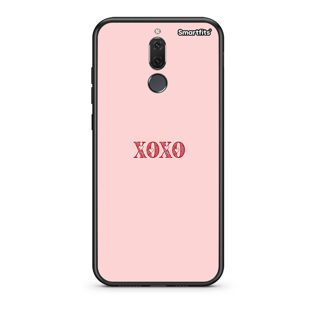 huawei mate 10 lite XOXO Love θήκη από τη Smartfits με σχέδιο στο πίσω μέρος και μαύρο περίβλημα | Smartphone case with colorful back and black bezels by Smartfits