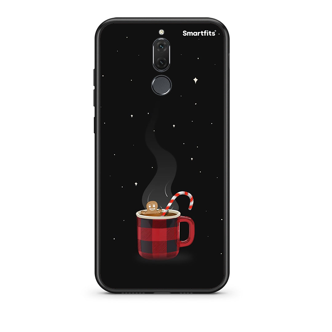 huawei mate 10 lite Xmas Bathing θήκη από τη Smartfits με σχέδιο στο πίσω μέρος και μαύρο περίβλημα | Smartphone case with colorful back and black bezels by Smartfits