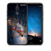 Thumbnail for Θήκη Huawei Mate 10 Lite Xmas Train από τη Smartfits με σχέδιο στο πίσω μέρος και μαύρο περίβλημα | Huawei Mate 10 Lite Xmas Train case with colorful back and black bezels