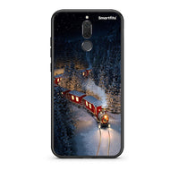 Thumbnail for huawei mate 10 lite Xmas Train θήκη από τη Smartfits με σχέδιο στο πίσω μέρος και μαύρο περίβλημα | Smartphone case with colorful back and black bezels by Smartfits