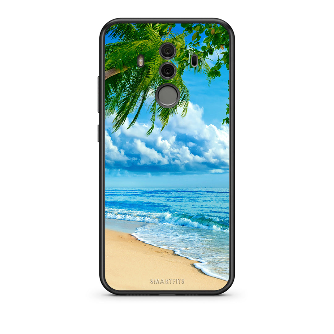 Huawei Mate 10 Pro Beautiful Beach θήκη από τη Smartfits με σχέδιο στο πίσω μέρος και μαύρο περίβλημα | Smartphone case with colorful back and black bezels by Smartfits