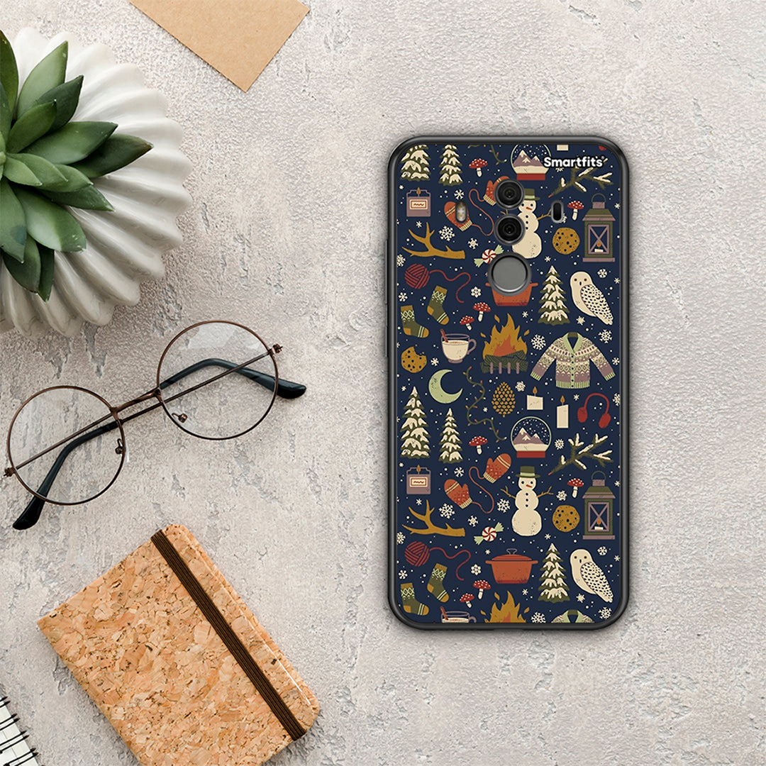 Christmas Elements - Huawei Mate 10 Pro case
