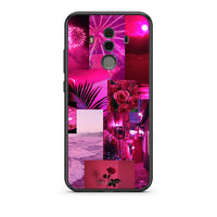 Thumbnail for Huawei Mate 10 Pro Collage Red Roses Θήκη Αγίου Βαλεντίνου από τη Smartfits με σχέδιο στο πίσω μέρος και μαύρο περίβλημα | Smartphone case with colorful back and black bezels by Smartfits