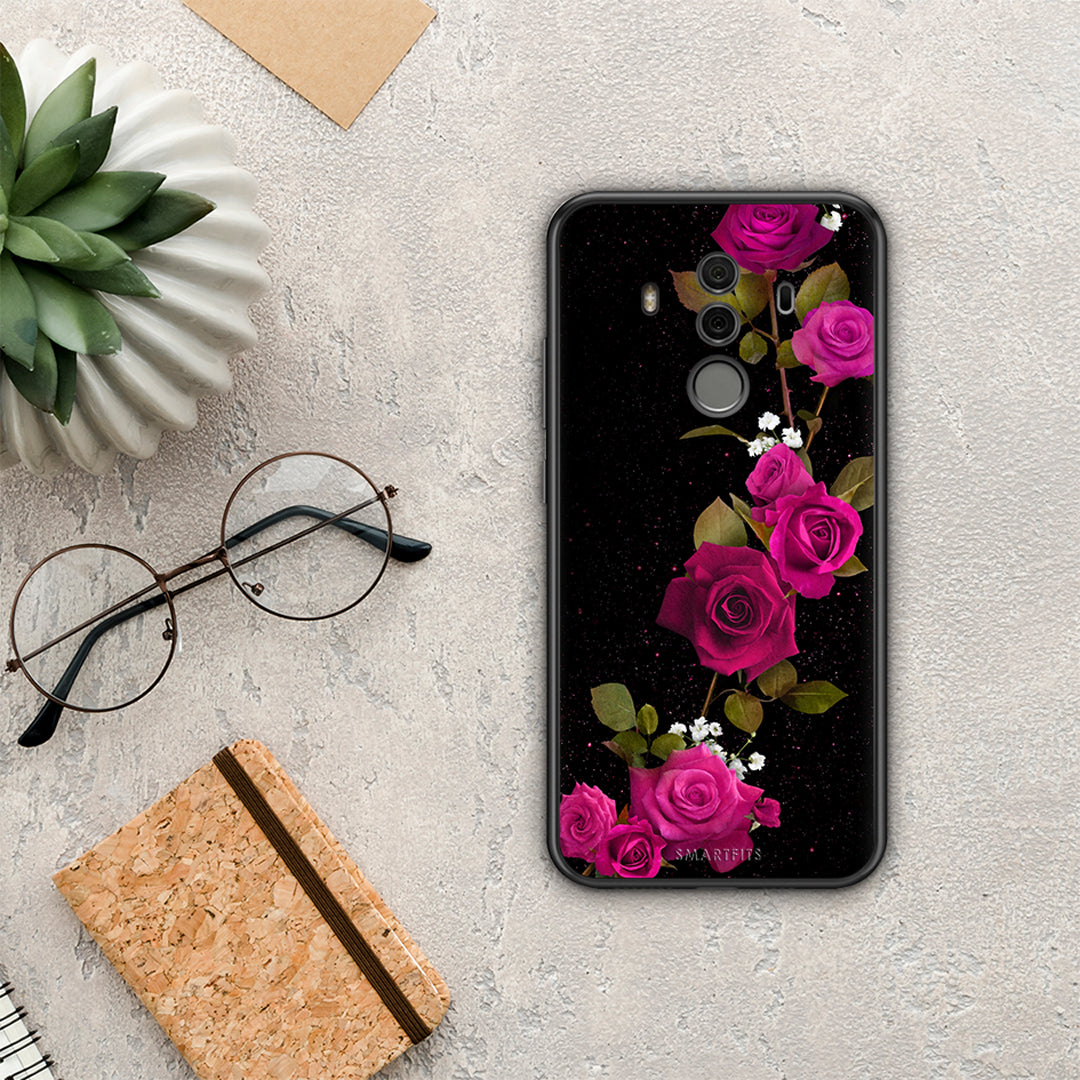 Flower Red Roses - Huawei Mate 10 Pro case