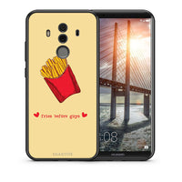 Thumbnail for Θήκη Αγίου Βαλεντίνου Huawei Mate 10 Pro Fries Before Guys από τη Smartfits με σχέδιο στο πίσω μέρος και μαύρο περίβλημα | Huawei Mate 10 Pro Fries Before Guys case with colorful back and black bezels