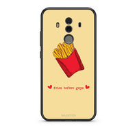 Thumbnail for Huawei Mate 10 Pro Fries Before Guys Θήκη Αγίου Βαλεντίνου από τη Smartfits με σχέδιο στο πίσω μέρος και μαύρο περίβλημα | Smartphone case with colorful back and black bezels by Smartfits