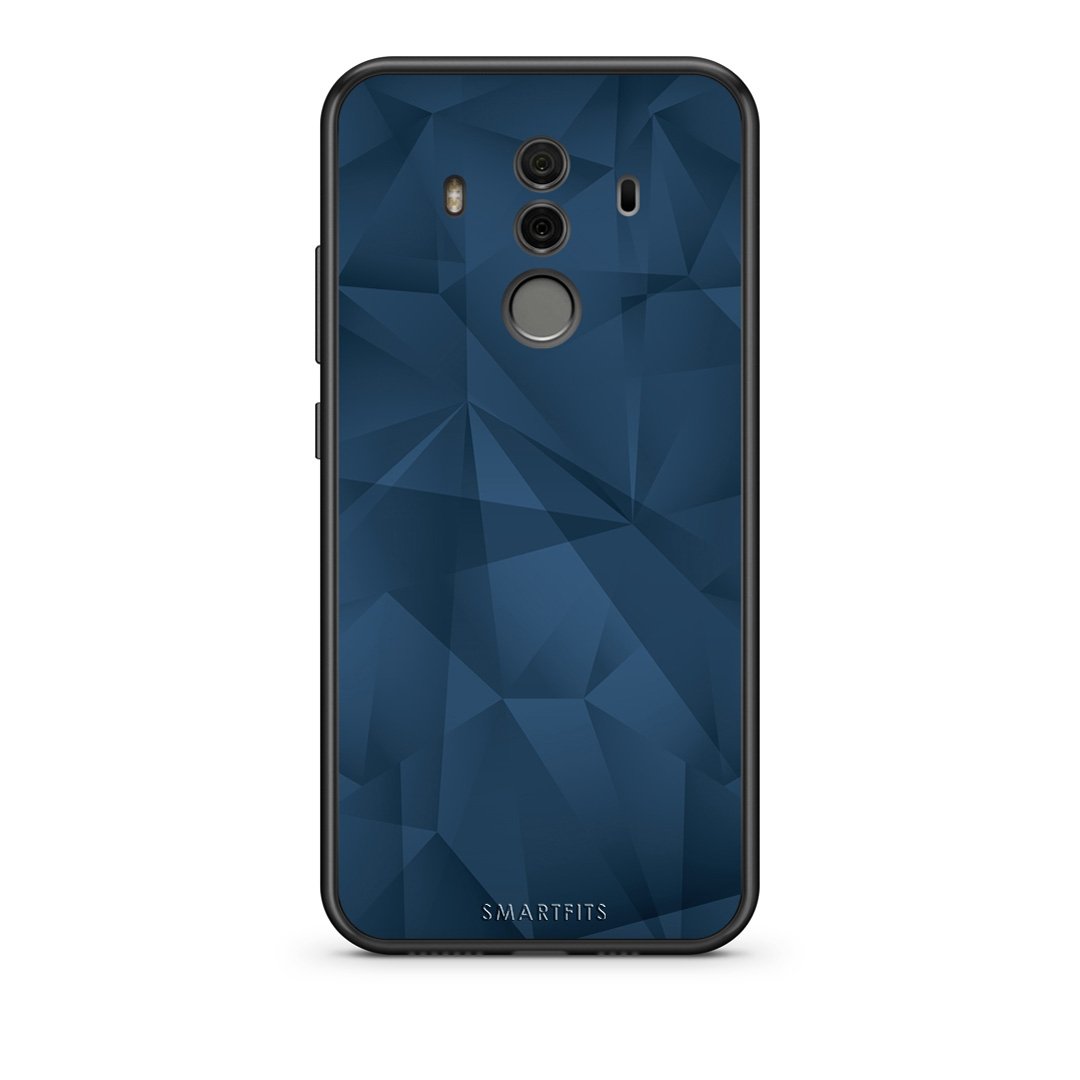 39 - Huawei Mate 10 Pro  Blue Abstract Geometric case, cover, bumper