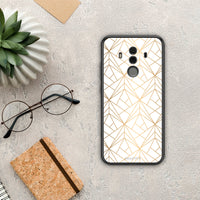 Thumbnail for Geometric Luxury White - Huawei Mate 10 Pro θήκη