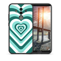 Thumbnail for Θήκη Huawei Mate 10 Pro Green Hearts από τη Smartfits με σχέδιο στο πίσω μέρος και μαύρο περίβλημα | Huawei Mate 10 Pro Green Hearts case with colorful back and black bezels