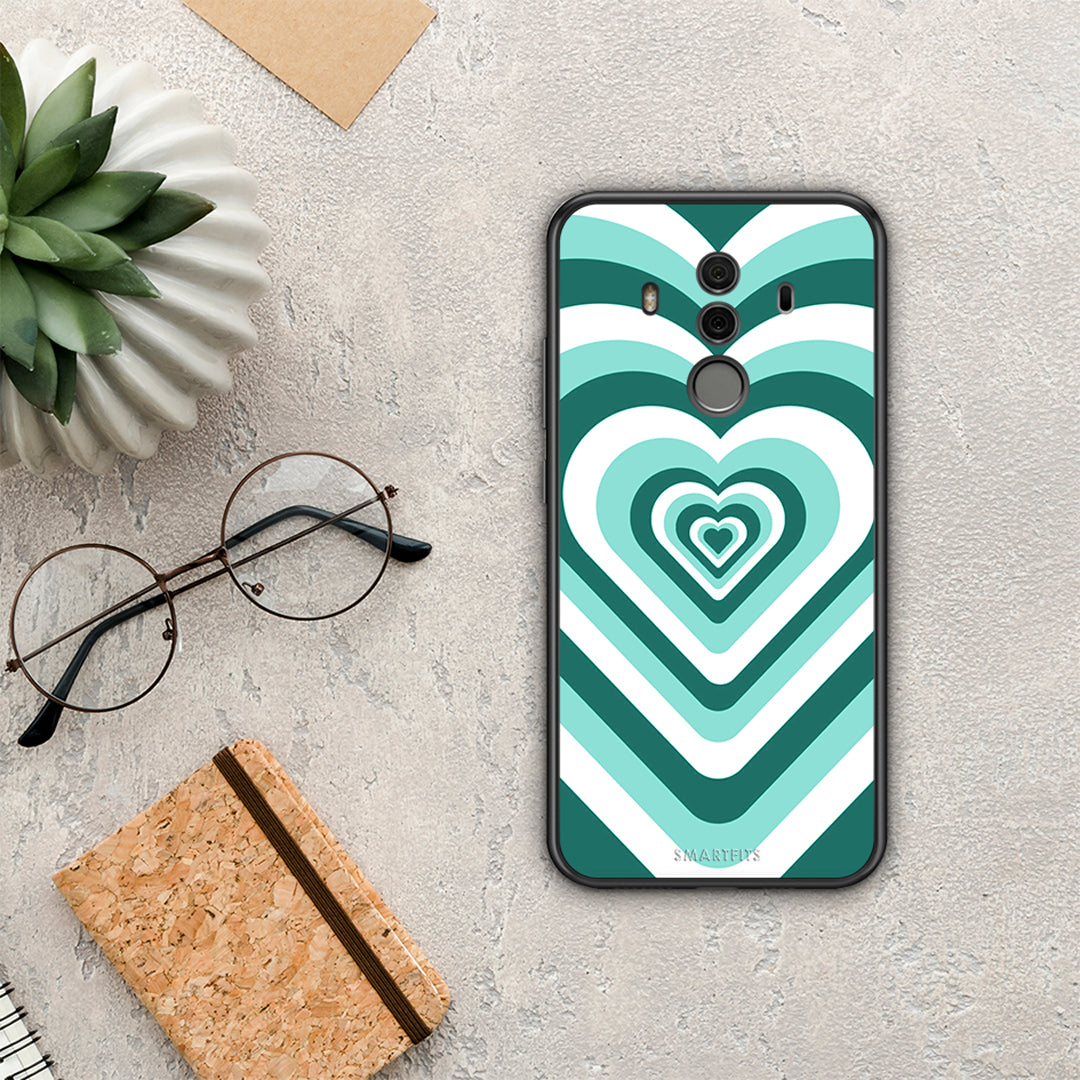 Green Hearts - Huawei Mate 10 Pro case