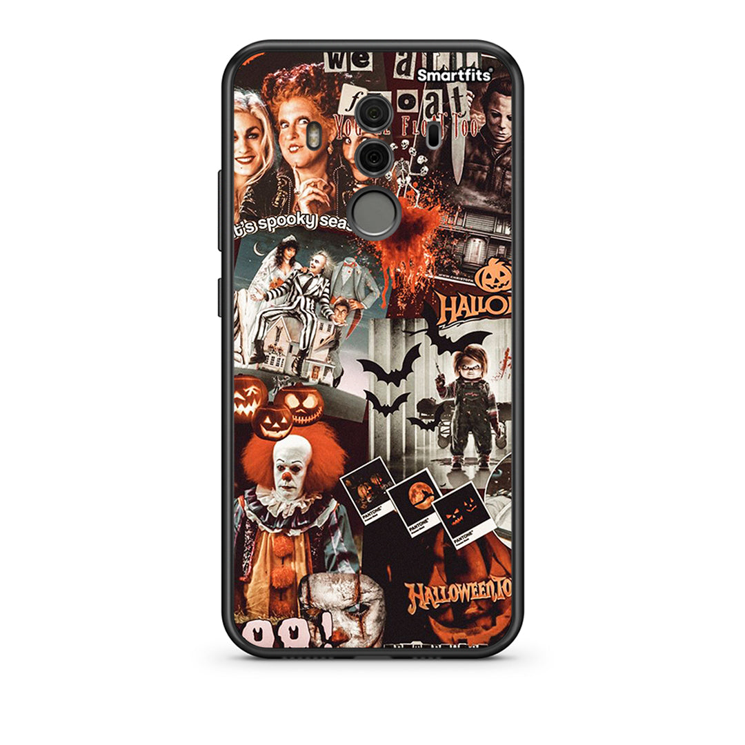 Huawei Mate 10 Pro Halloween Spooky Season Θήκη από τη Smartfits με σχέδιο στο πίσω μέρος και μαύρο περίβλημα | Smartphone case with colorful back and black bezels by Smartfits