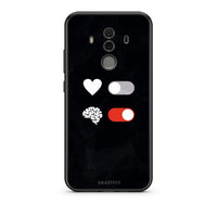 Thumbnail for Huawei Mate 10 Pro Heart Vs Brain Θήκη Αγίου Βαλεντίνου από τη Smartfits με σχέδιο στο πίσω μέρος και μαύρο περίβλημα | Smartphone case with colorful back and black bezels by Smartfits