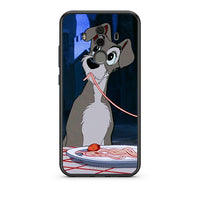 Thumbnail for Huawei Mate 10 Pro Lady And Tramp 1 Θήκη Αγίου Βαλεντίνου από τη Smartfits με σχέδιο στο πίσω μέρος και μαύρο περίβλημα | Smartphone case with colorful back and black bezels by Smartfits