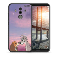 Thumbnail for Θήκη Huawei Mate 10 Pro Lady And Tramp από τη Smartfits με σχέδιο στο πίσω μέρος και μαύρο περίβλημα | Huawei Mate 10 Pro Lady And Tramp case with colorful back and black bezels