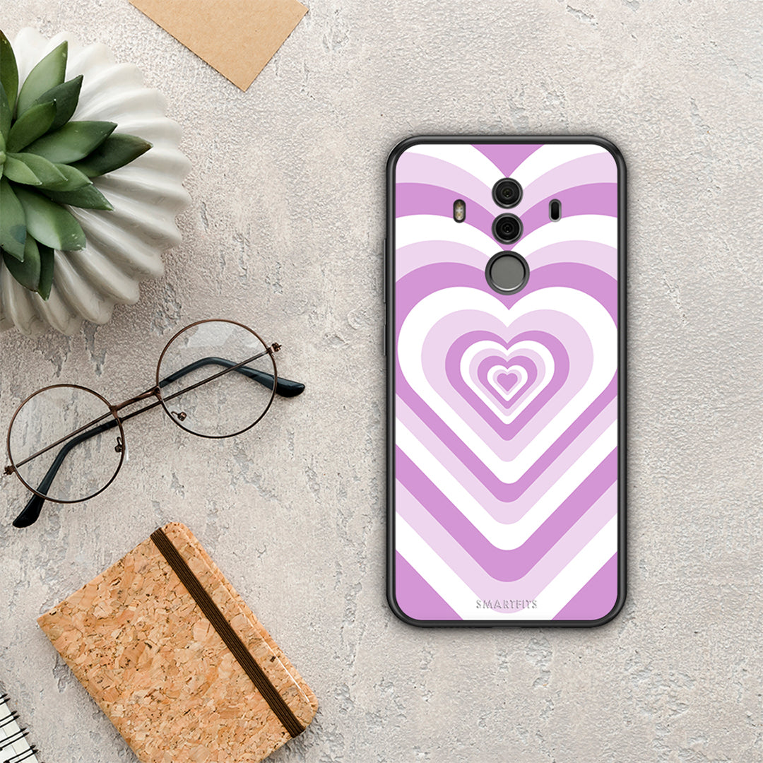 Lilac Hearts - Huawei Mate 10 Pro case