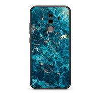 Thumbnail for Huawei Mate 10 Pro Marble Blue θήκη από τη Smartfits με σχέδιο στο πίσω μέρος και μαύρο περίβλημα | Smartphone case with colorful back and black bezels by Smartfits
