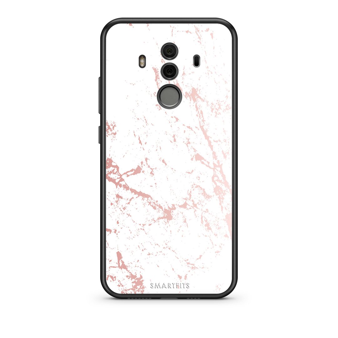 116 - Huawei Mate 10 Pro  Pink Splash Marble case, cover, bumper