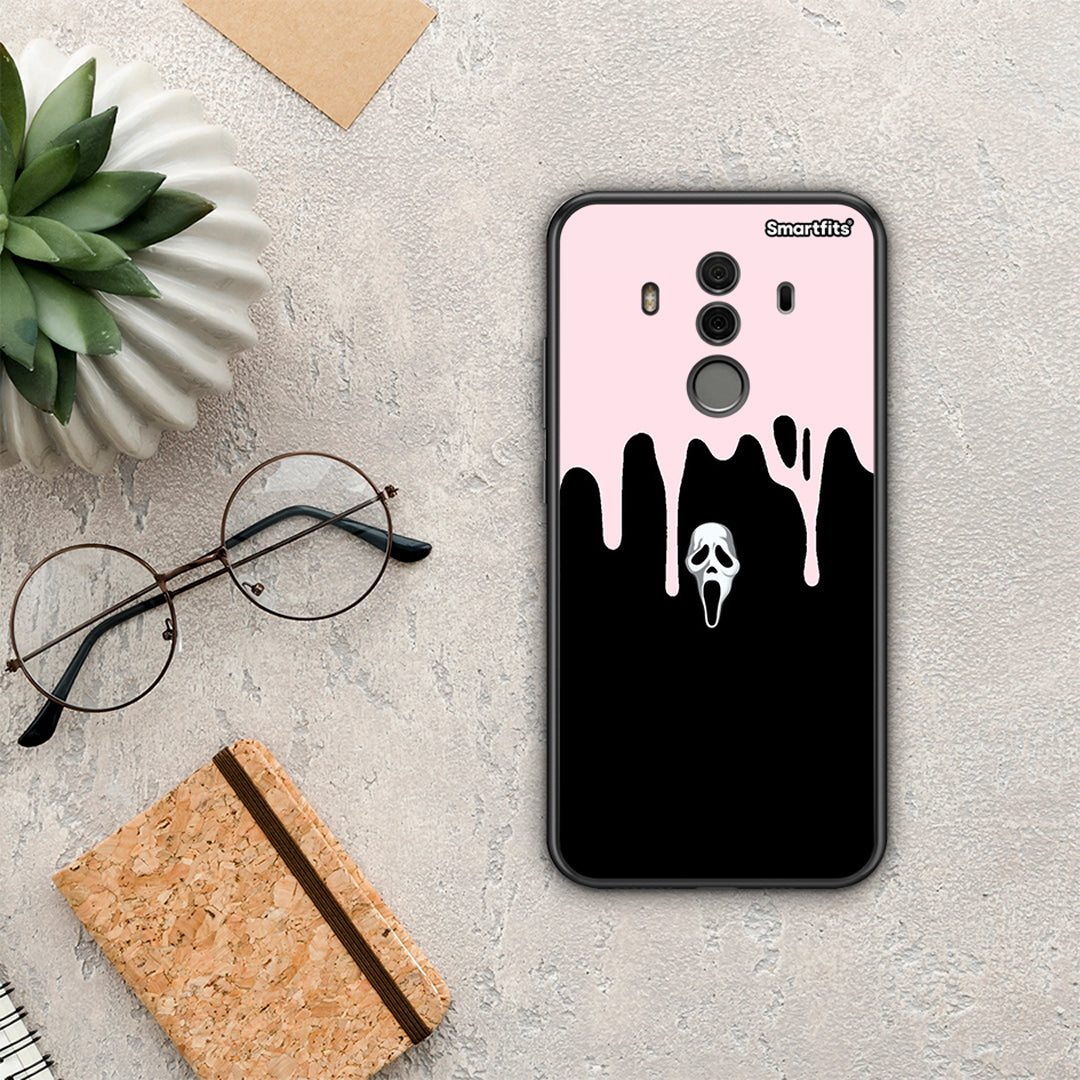 Melting Halloween Mask - Huawei Mate 10 Pro case