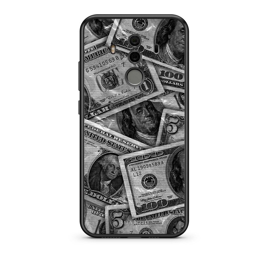 Huawei Mate 10 Pro Money Dollars θήκη από τη Smartfits με σχέδιο στο πίσω μέρος και μαύρο περίβλημα | Smartphone case with colorful back and black bezels by Smartfits