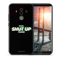 Thumbnail for Θήκη Huawei Mate 10 Pro OMG ShutUp από τη Smartfits με σχέδιο στο πίσω μέρος και μαύρο περίβλημα | Huawei Mate 10 Pro OMG ShutUp case with colorful back and black bezels