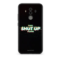 Thumbnail for Huawei Mate 10 Pro OMG ShutUp θήκη από τη Smartfits με σχέδιο στο πίσω μέρος και μαύρο περίβλημα | Smartphone case with colorful back and black bezels by Smartfits
