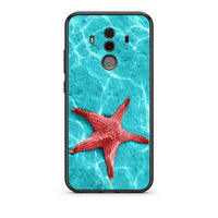 Thumbnail for Huawei Mate 10 Pro Red Starfish Θήκη από τη Smartfits με σχέδιο στο πίσω μέρος και μαύρο περίβλημα | Smartphone case with colorful back and black bezels by Smartfits