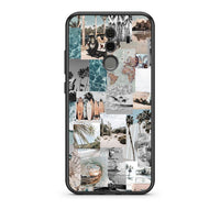 Thumbnail for Huawei Mate 10 Pro Retro Beach Life Θήκη από τη Smartfits με σχέδιο στο πίσω μέρος και μαύρο περίβλημα | Smartphone case with colorful back and black bezels by Smartfits