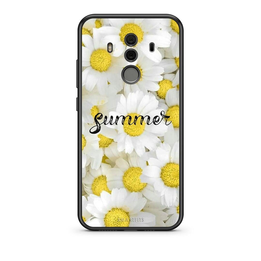 Huawei Mate 10 Pro Summer Daisies Θήκη από τη Smartfits με σχέδιο στο πίσω μέρος και μαύρο περίβλημα | Smartphone case with colorful back and black bezels by Smartfits