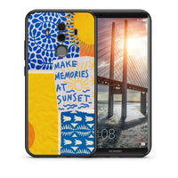 Thumbnail for Θήκη Huawei Mate 10 Pro Sunset Memories από τη Smartfits με σχέδιο στο πίσω μέρος και μαύρο περίβλημα | Huawei Mate 10 Pro Sunset Memories case with colorful back and black bezels