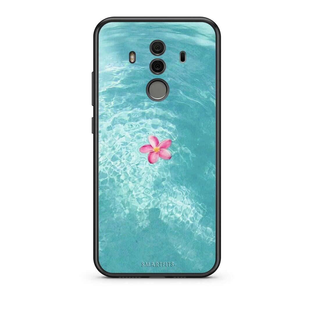 Huawei Mate 10 Pro Water Flower Θήκη από τη Smartfits με σχέδιο στο πίσω μέρος και μαύρο περίβλημα | Smartphone case with colorful back and black bezels by Smartfits