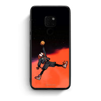 Thumbnail for Huawei Mate 20 Basketball Hero θήκη από τη Smartfits με σχέδιο στο πίσω μέρος και μαύρο περίβλημα | Smartphone case with colorful back and black bezels by Smartfits