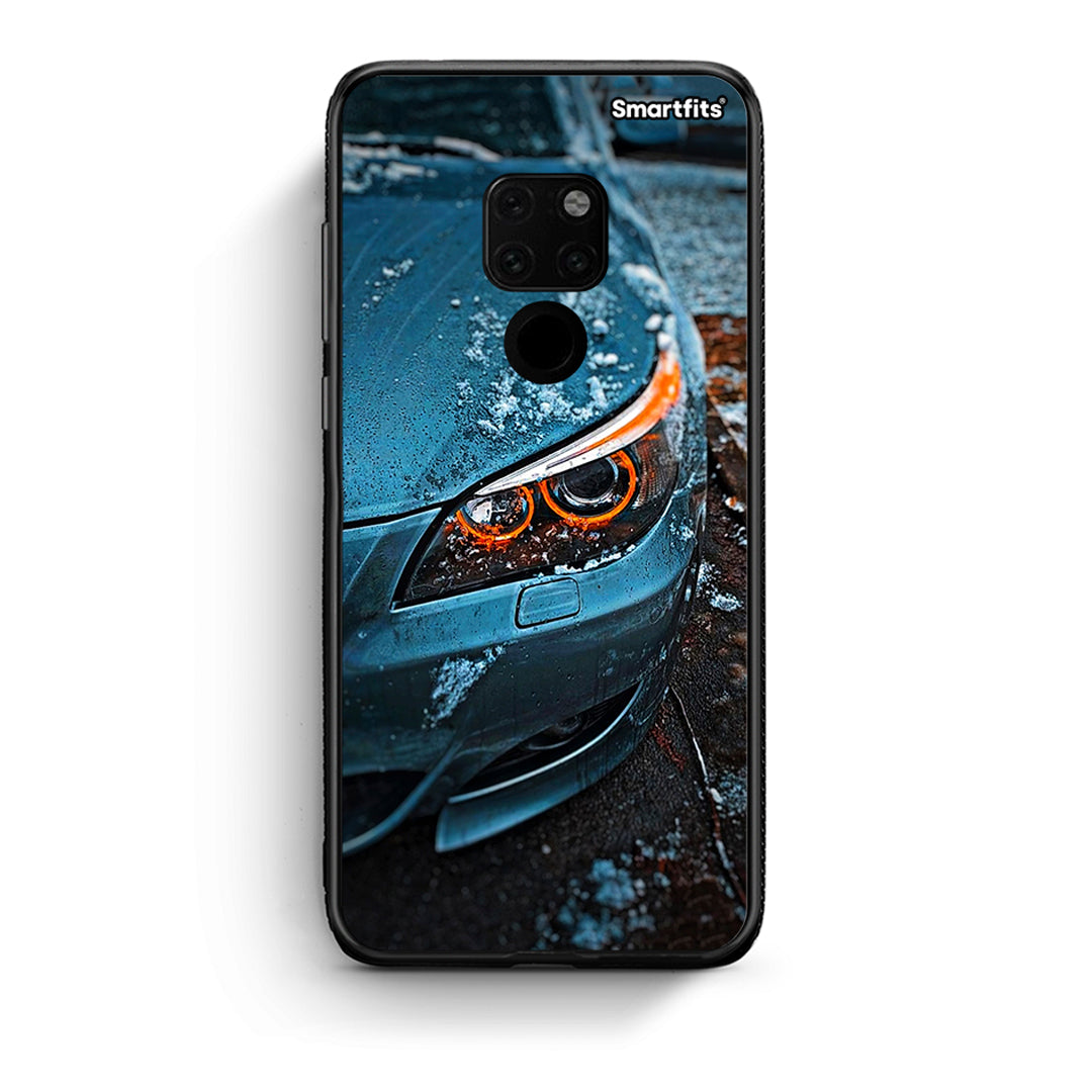 Huawei Mate 20 Bmw E60 Θήκη από τη Smartfits με σχέδιο στο πίσω μέρος και μαύρο περίβλημα | Smartphone case with colorful back and black bezels by Smartfits