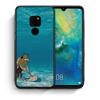 Thumbnail for Θήκη Huawei Mate 20 Clean The Ocean από τη Smartfits με σχέδιο στο πίσω μέρος και μαύρο περίβλημα | Huawei Mate 20 Clean The Ocean case with colorful back and black bezels