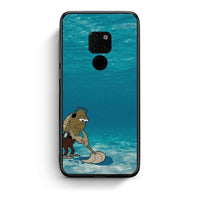 Thumbnail for Huawei Mate 20 Clean The Ocean Θήκη από τη Smartfits με σχέδιο στο πίσω μέρος και μαύρο περίβλημα | Smartphone case with colorful back and black bezels by Smartfits