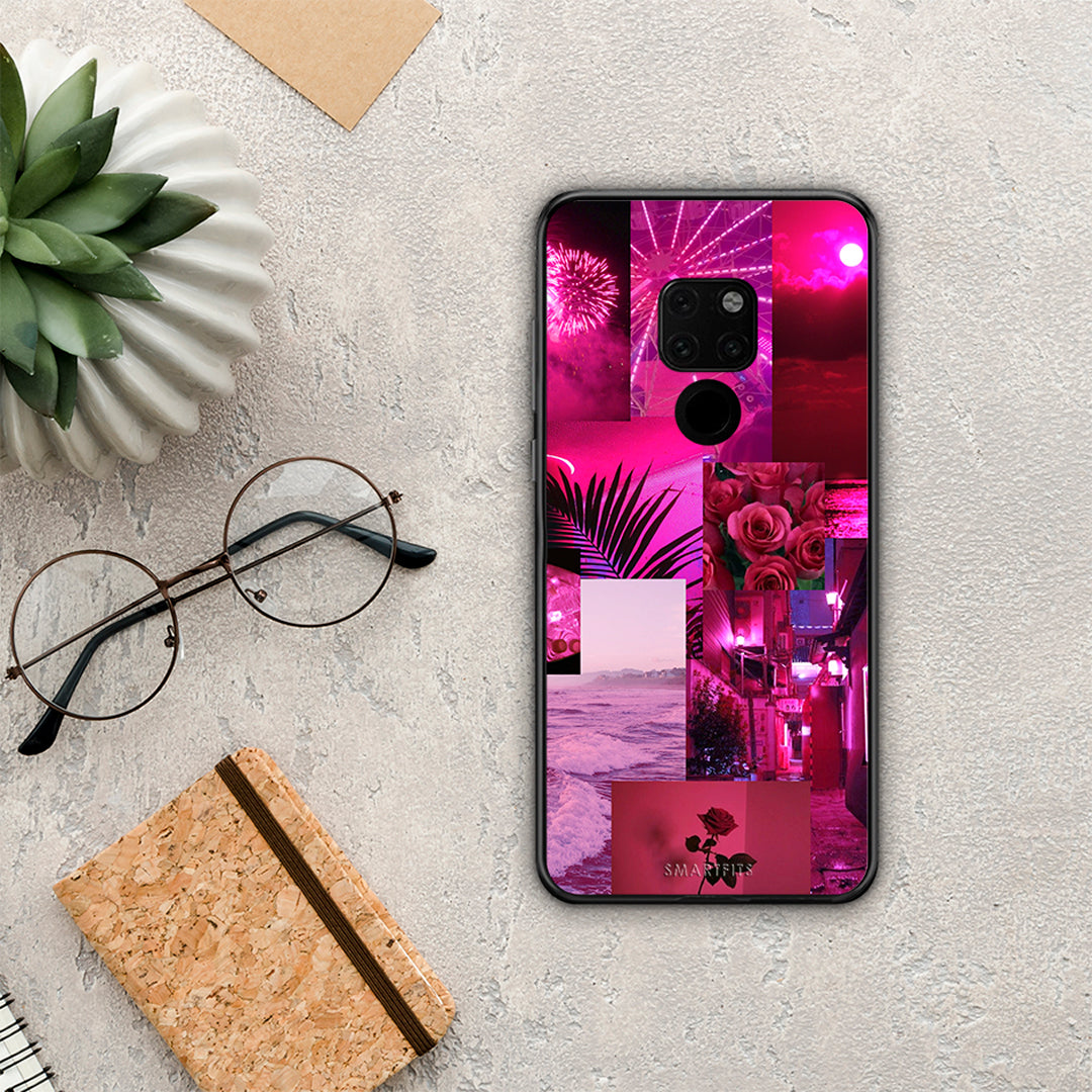 Collage Red Roses - Huawei Mate 20 case