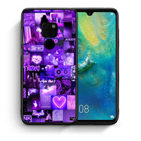 Thumbnail for Θήκη Αγίου Βαλεντίνου Huawei Mate 20 Collage Stay Wild από τη Smartfits με σχέδιο στο πίσω μέρος και μαύρο περίβλημα | Huawei Mate 20 Collage Stay Wild case with colorful back and black bezels