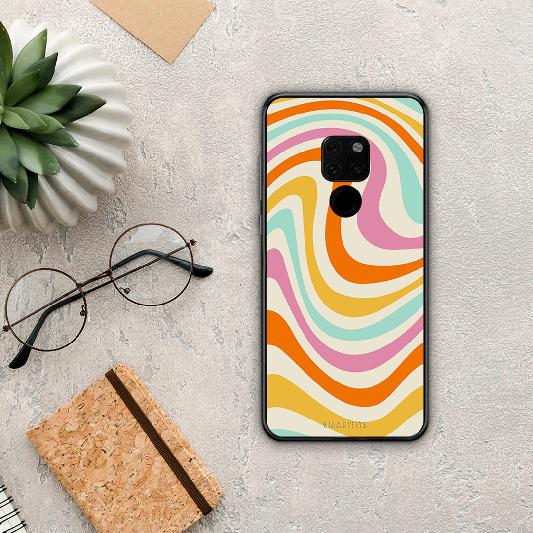 Colorful Waves - Huawei Mate 20 case