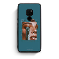 Thumbnail for Huawei Mate 20 Cry An Ocean θήκη από τη Smartfits με σχέδιο στο πίσω μέρος και μαύρο περίβλημα | Smartphone case with colorful back and black bezels by Smartfits