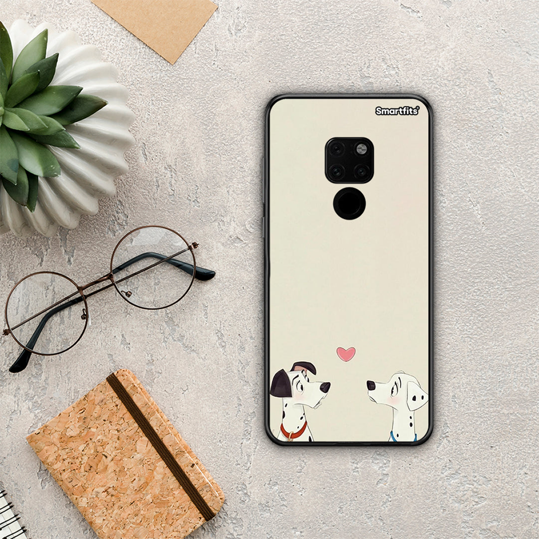 Dalmatians Love - Huawei Mate 20 θήκη