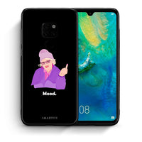 Thumbnail for Θήκη Huawei Mate 20 Grandma Mood Black από τη Smartfits με σχέδιο στο πίσω μέρος και μαύρο περίβλημα | Huawei Mate 20 Grandma Mood Black case with colorful back and black bezels