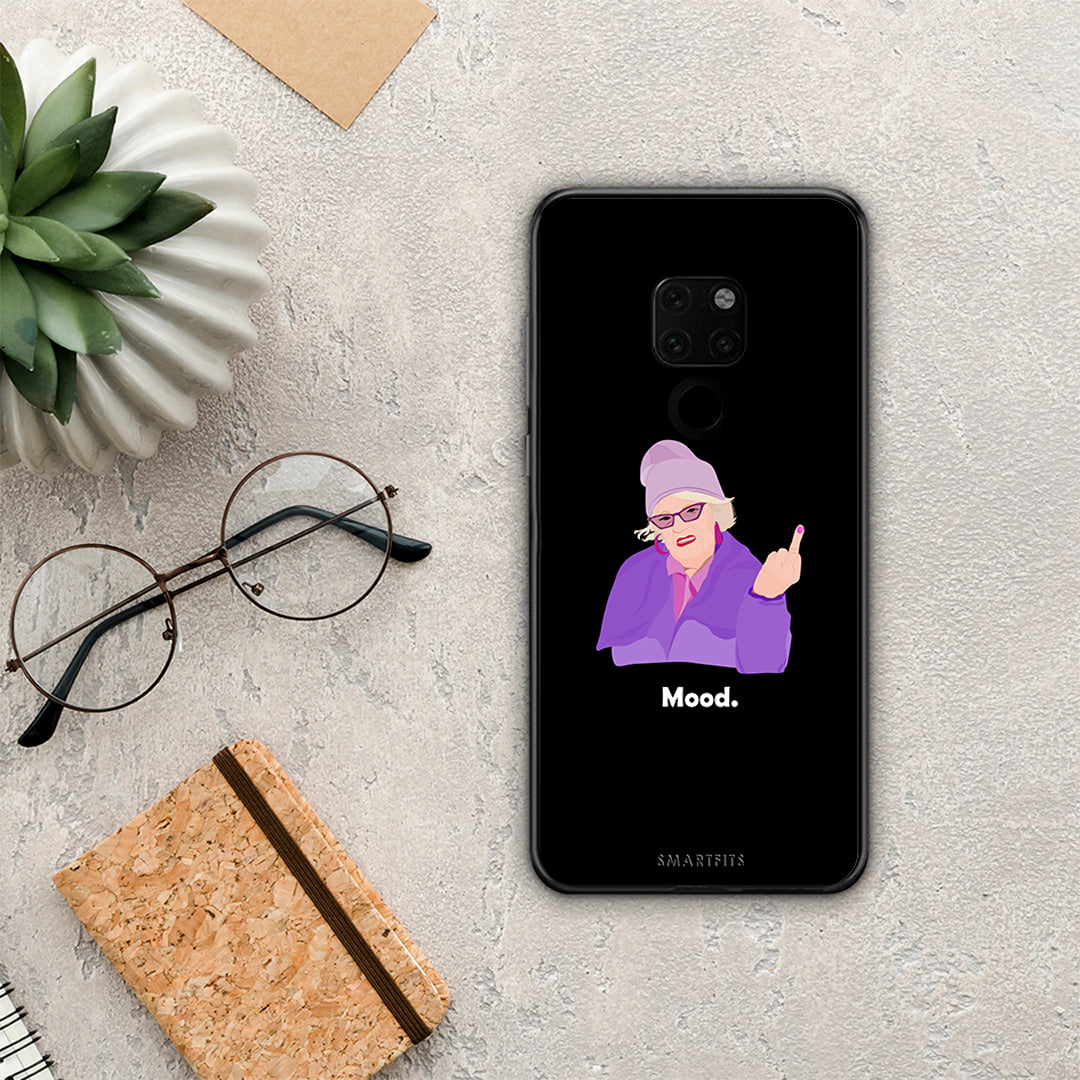 Grandma Mood Black - Huawei Mate 20 θήκη