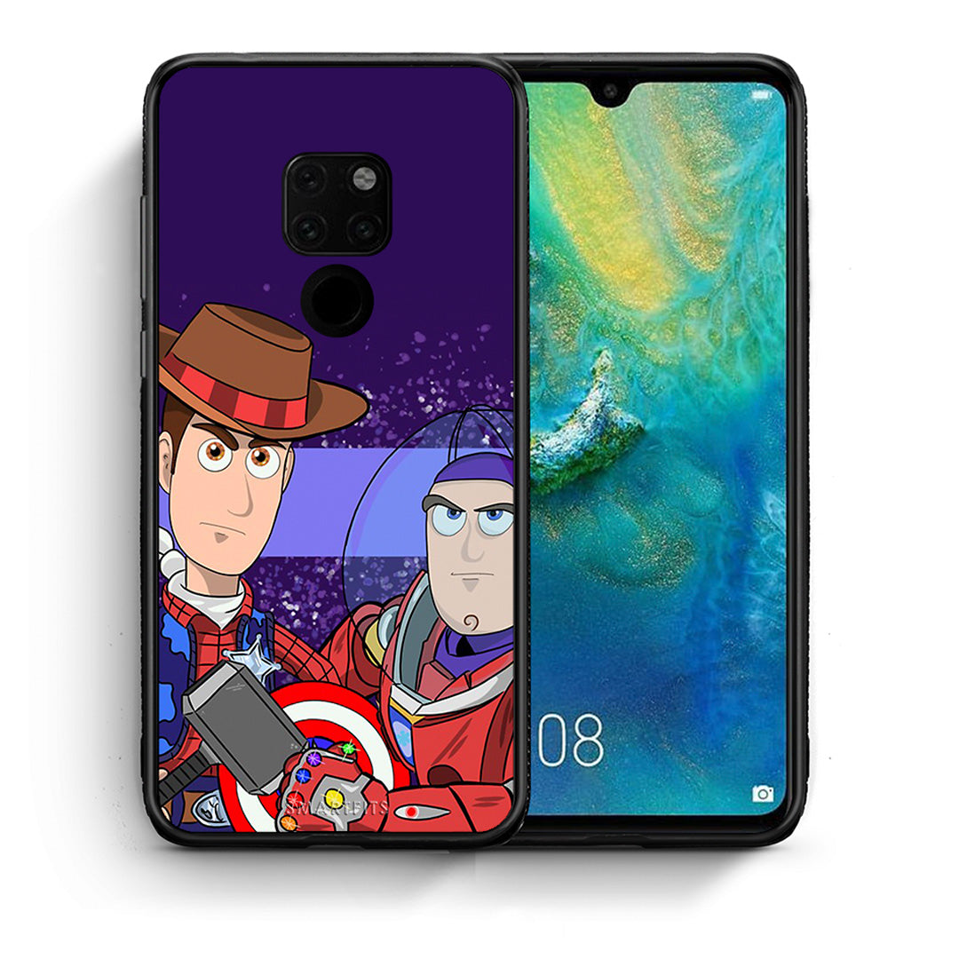 Θήκη Huawei Mate 20 Infinity Story από τη Smartfits με σχέδιο στο πίσω μέρος και μαύρο περίβλημα | Huawei Mate 20 Infinity Story case with colorful back and black bezels