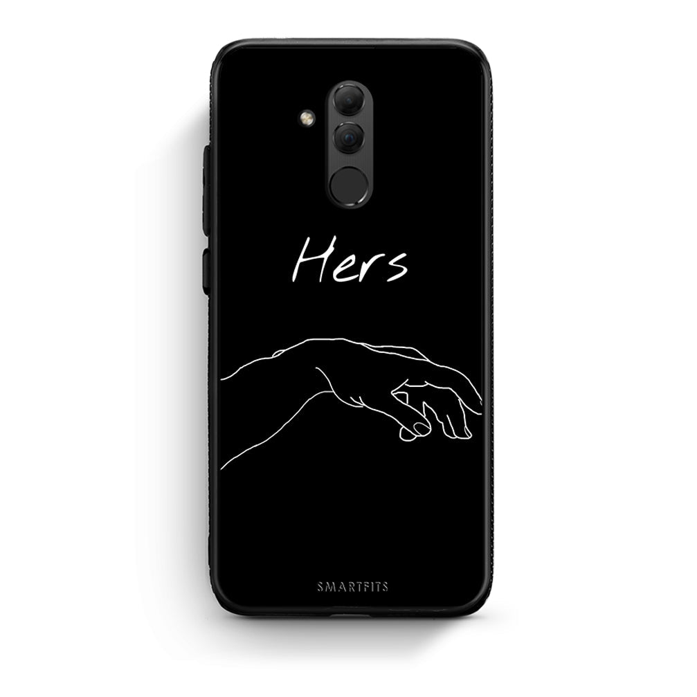 Huawei Mate 20 Lite Aeshetic Love 1 Θήκη Αγίου Βαλεντίνου από τη Smartfits με σχέδιο στο πίσω μέρος και μαύρο περίβλημα | Smartphone case with colorful back and black bezels by Smartfits