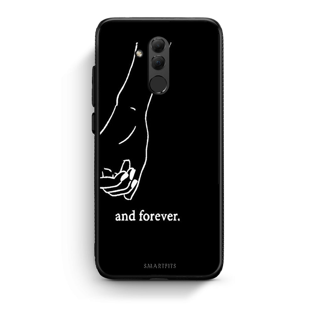 Huawei Mate 20 Lite Always & Forever 2 Θήκη Αγίου Βαλεντίνου από τη Smartfits με σχέδιο στο πίσω μέρος και μαύρο περίβλημα | Smartphone case with colorful back and black bezels by Smartfits