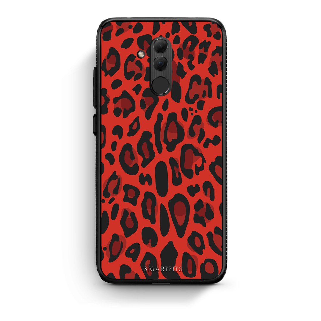 4 - Huawei Mate 20 Lite Red Leopard Animal case, cover, bumper